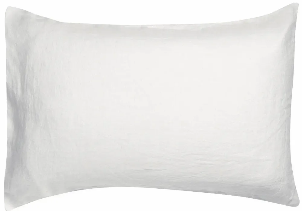 Bed linens - Zeff Pillowcase Blanc 50 X 75 - MAISON VIVARAISE - SDE VIVARAISE WINKLER