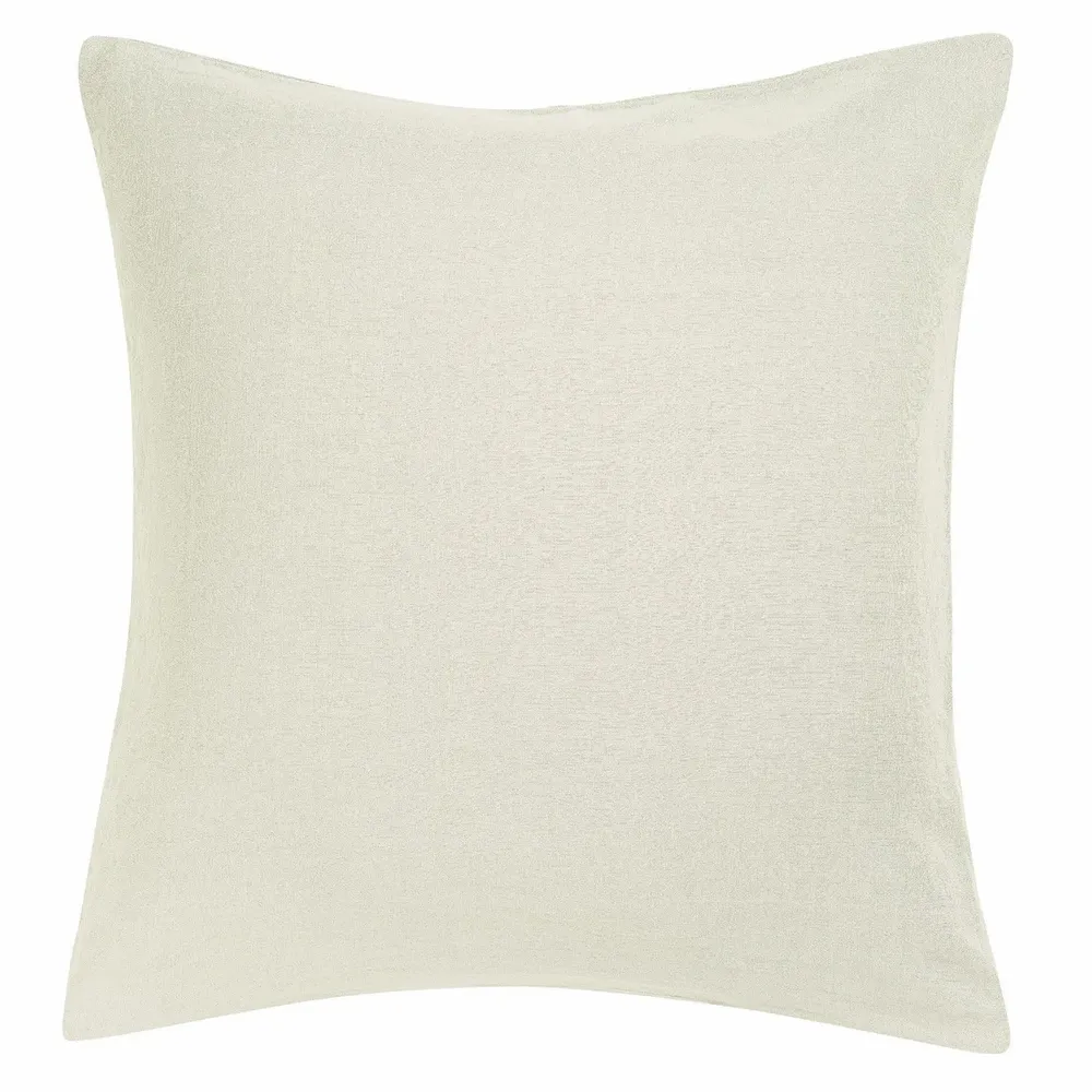 Bed linens - Zeff Pillowcase Craie 65 X 65 - MAISON VIVARAISE - SDE VIVARAISE WINKLER