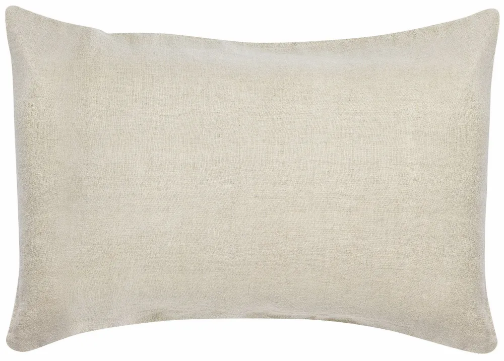 Linge de lit - Taie d'oreiller Zeff Naturel 50 x 75 - MAISON VIVARAISE - SDE VIVARAISE WINKLER