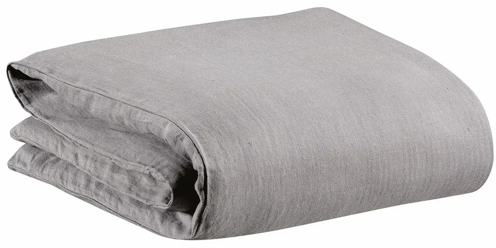 Bed linens - Duvet Cover Stonewashed Zeff Orage 240 X 220 - MAISON VIVARAISE - SDE VIVARAISE WINKLER