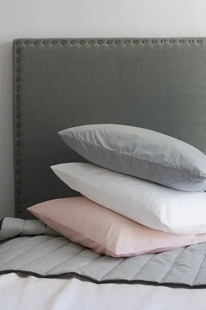 Bed linens - Fitted Sheet Noche Blush 180 X 200 - MAISON VIVARAISE - SDE VIVARAISE WINKLER