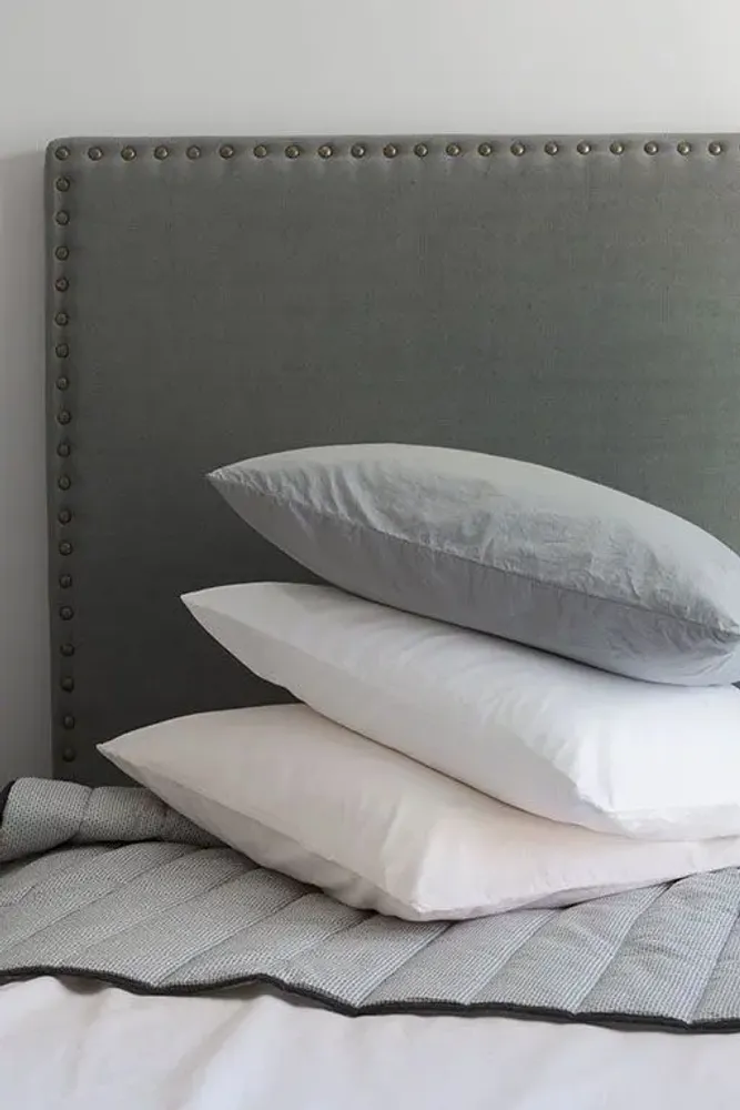 Bed linens - Fitted Sheet Noche Ombre 90 X 190 - MAISON VIVARAISE - SDE VIVARAISE WINKLER