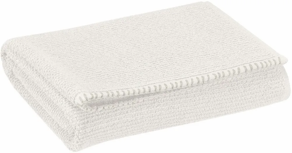 Serviettes de bain - Serviette de toilette Bora Neige 50 x 100 - MAISON VIVARAISE - SDE VIVARAISE WINKLER
