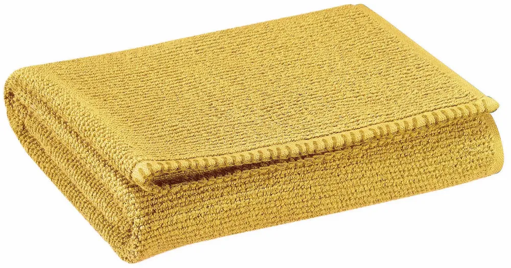 Serviettes de bain - Serviette de toilette Bora Curry 50 x 100 - MAISON VIVARAISE - SDE VIVARAISE WINKLER