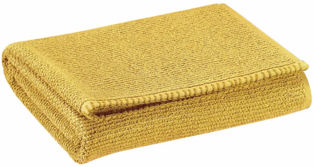 Bath towels - Bora Bath Towel Curry 90 X 150 - MAISON VIVARAISE - SDE VIVARAISE WINKLER