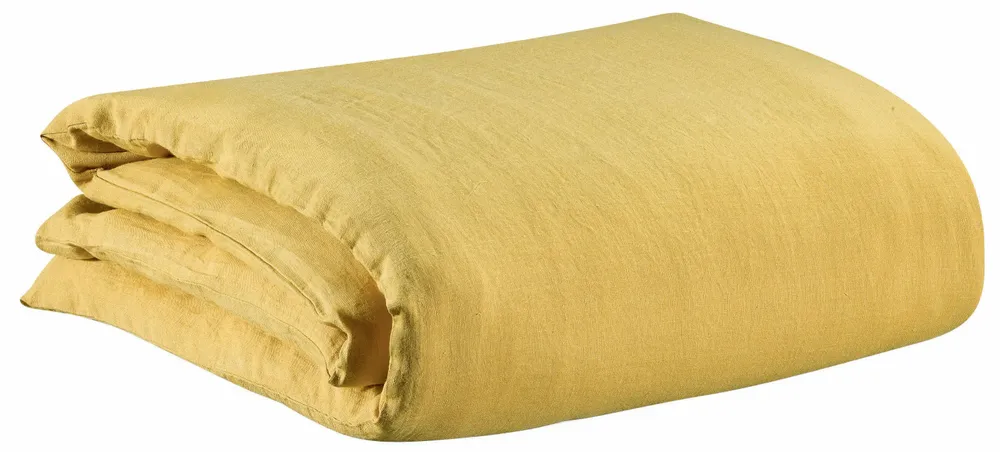 Bed linens - Duvet Cover Stonewashed Zeff Absynthe 140 X 200 - MAISON VIVARAISE - SDE VIVARAISE WINKLER