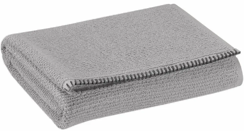 Serviettes de bain - Serviette invité Bora Perle 30 x 50 - MAISON VIVARAISE - SDE VIVARAISE WINKLER