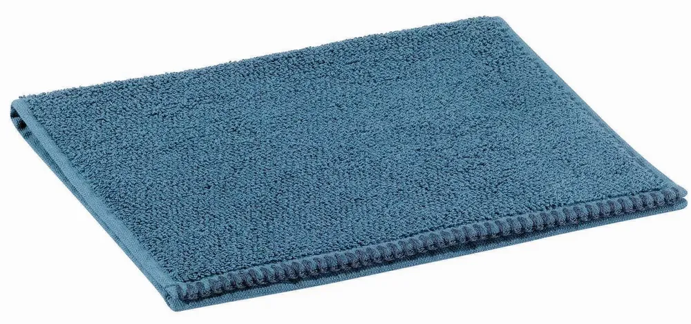 Serviettes de bain - Serviette invité Bora Acier 30 x 50 - MAISON VIVARAISE - SDE VIVARAISE WINKLER