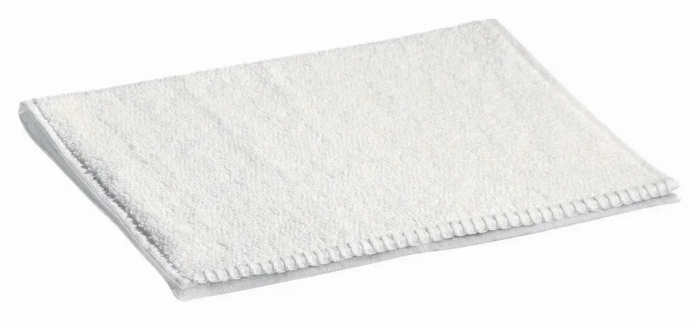 Bath towels - Guest Towel Bora Blanc 30 X 50 - MAISON VIVARAISE - SDE VIVARAISE WINKLER