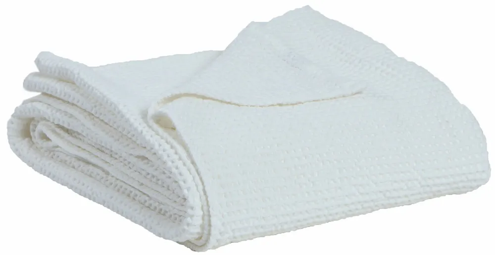 Bed linens - Maia Bed Throw Craie 280 X 260 - MAISON VIVARAISE - SDE VIVARAISE WINKLER