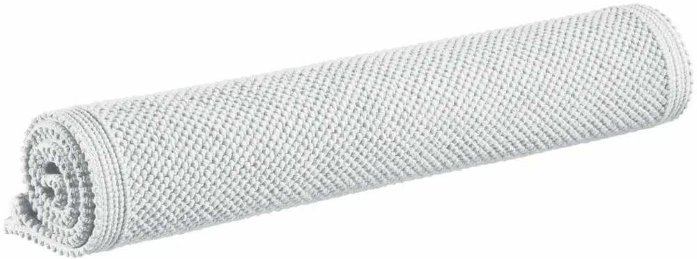 Autres linges de bain - Tapis de bain uni Etia Neige 54 x 64 - MAISON VIVARAISE - SDE VIVARAISE WINKLER