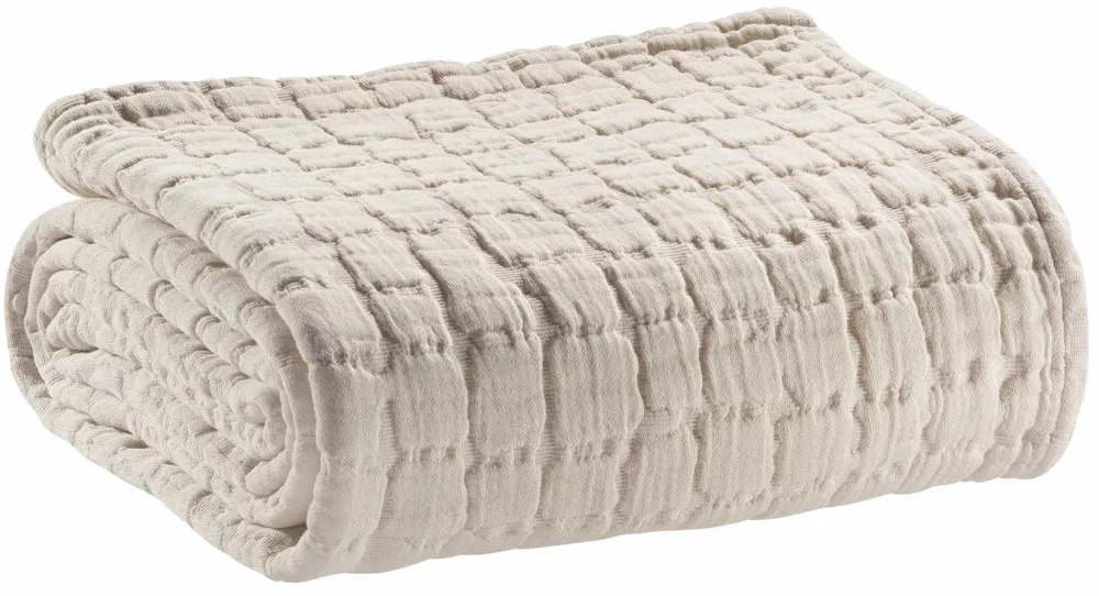 Plaids - Plaid Swami Lin 130 x 200 - MAISON VIVARAISE - SDE VIVARAISE WINKLER