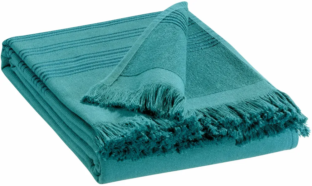 Bed linens - Hammam Towel Cancun Lichen 90 X 180 - MAISON VIVARAISE - SDE VIVARAISE WINKLER