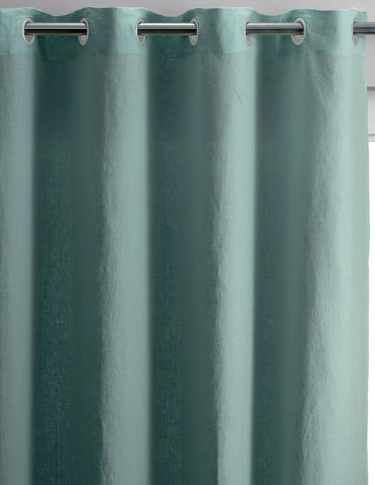 Curtains and window coverings - Zeff Curtain Vert de gris 140 X 280 - MAISON VIVARAISE - SDE VIVARAISE WINKLER