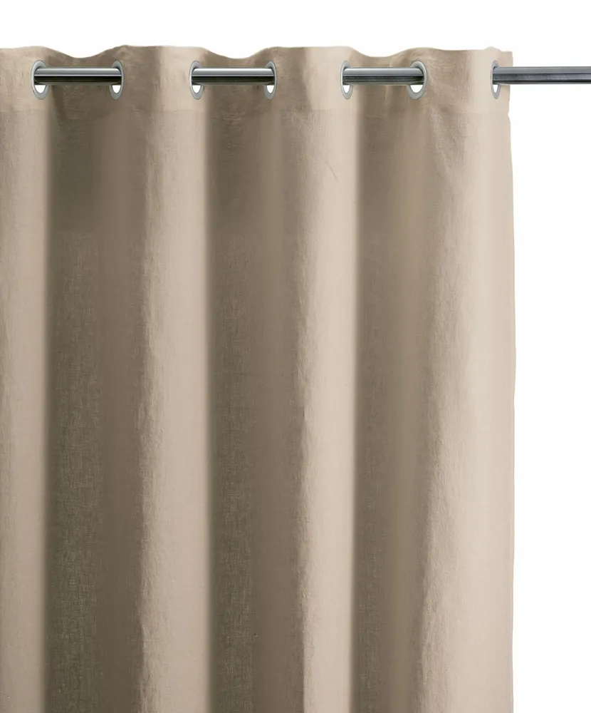 Rideaux et voilages - Rideau Zeff Naturel 140 x 280 - MAISON VIVARAISE - SDE VIVARAISE WINKLER