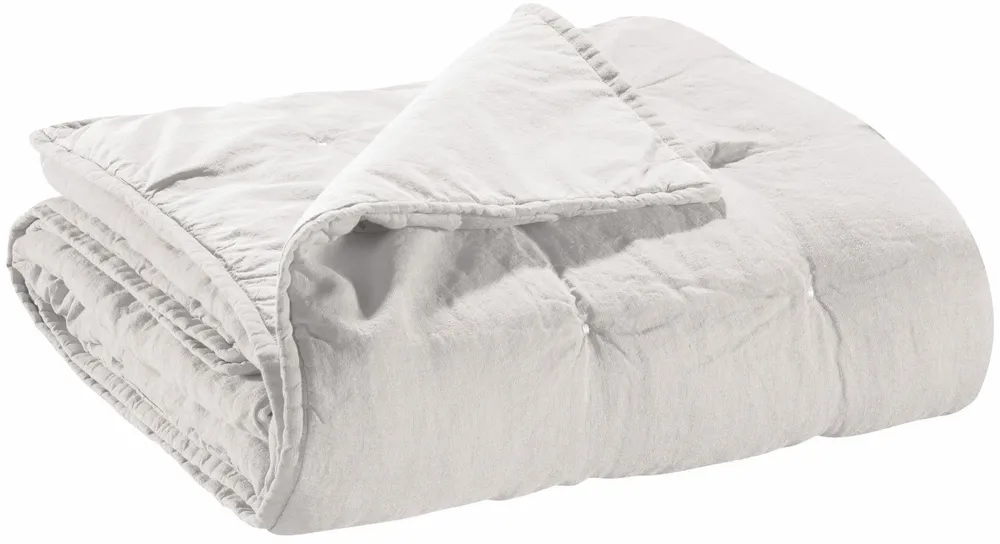 Linge de lit - Chemin de lit Zeff Craie 90 x 240 - MAISON VIVARAISE - SDE VIVARAISE WINKLER