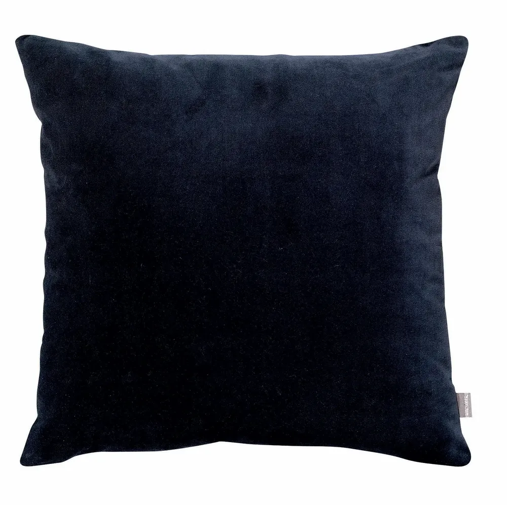 Cushions - Plain Cushion Elise Cobalt 45 X 45 - MAISON VIVARAISE - SDE VIVARAISE WINKLER