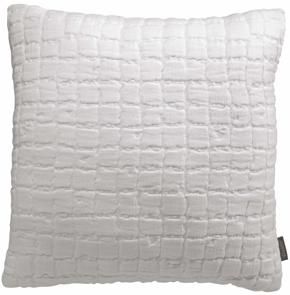 Cushions - Swami Cushion Blanc 45 X 45 - MAISON VIVARAISE - SDE VIVARAISE WINKLER