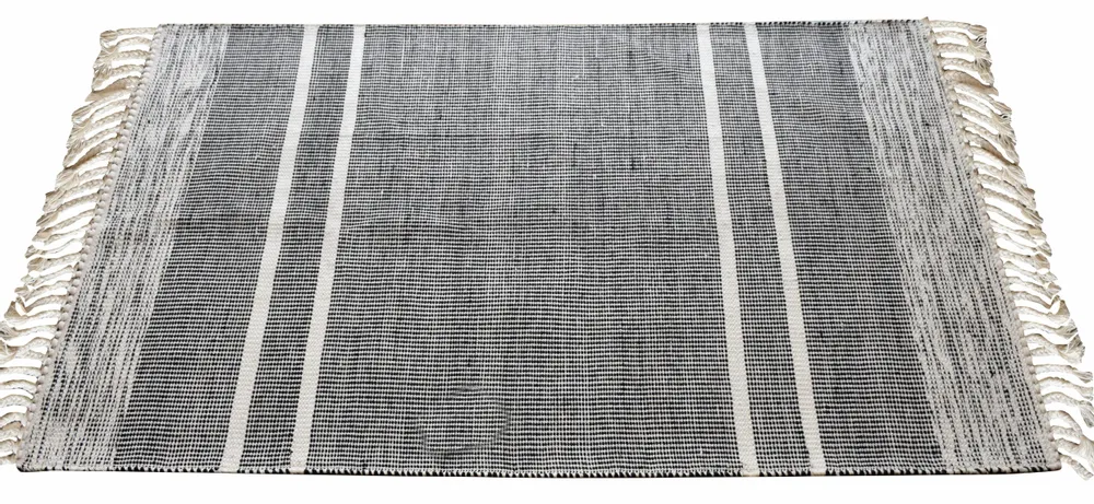 Tapis - Tapis Kolena Noir/Blanc 120 X 180 - MAISON VIVARAISE - SDE VIVARAISE WINKLER