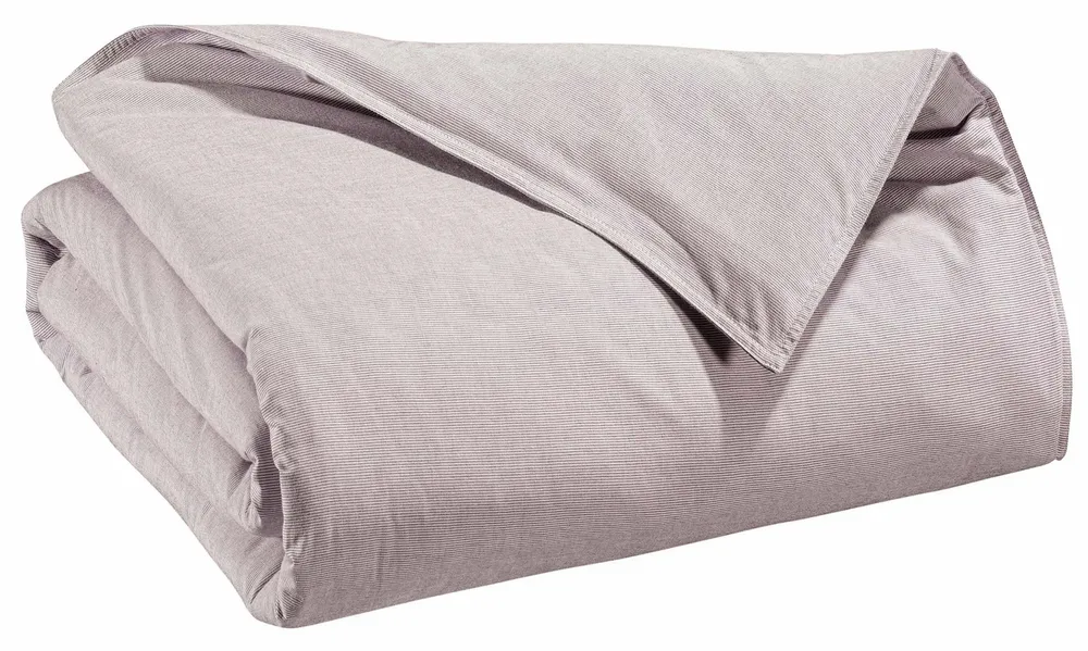 Linge de lit - Housse de couette Louna Lie De Vin 260 X 240 - MAISON VIVARAISE - SDE VIVARAISE WINKLER