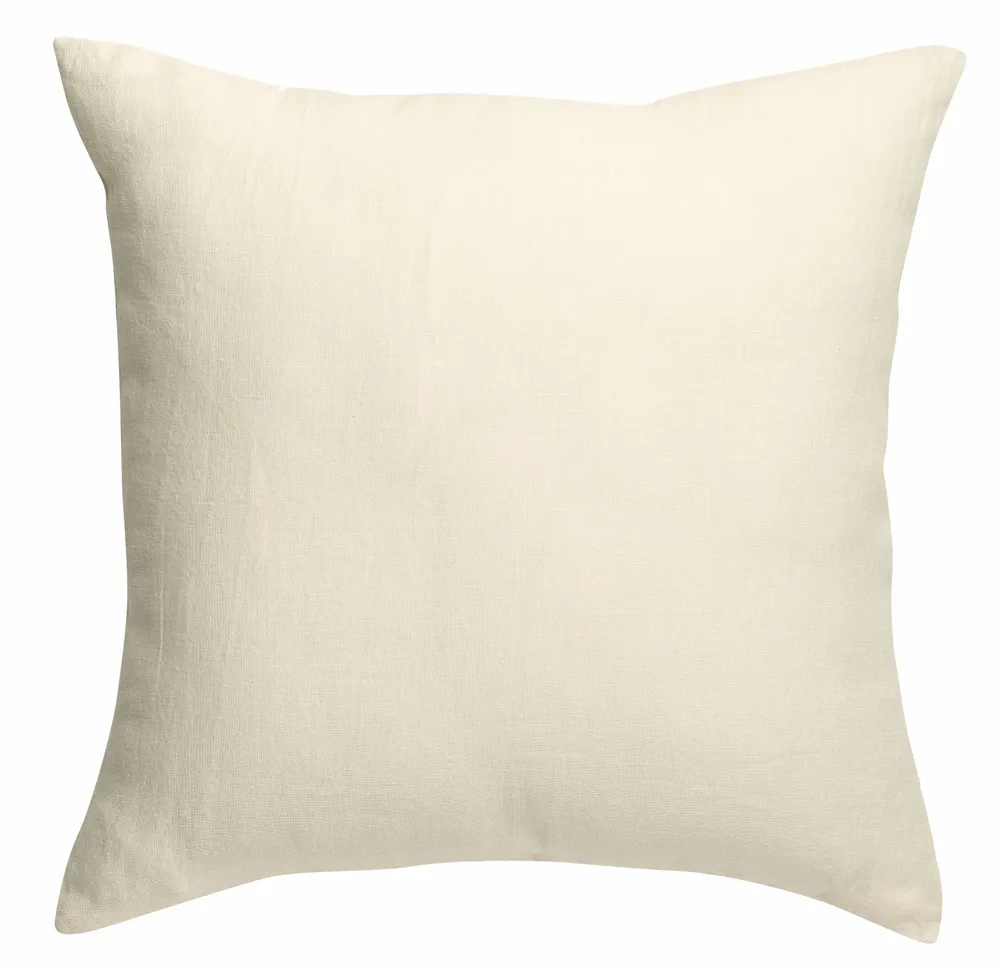 Cushions - Plain Zeff Cushion Craie 45 X 45 - MAISON VIVARAISE - SDE VIVARAISE WINKLER