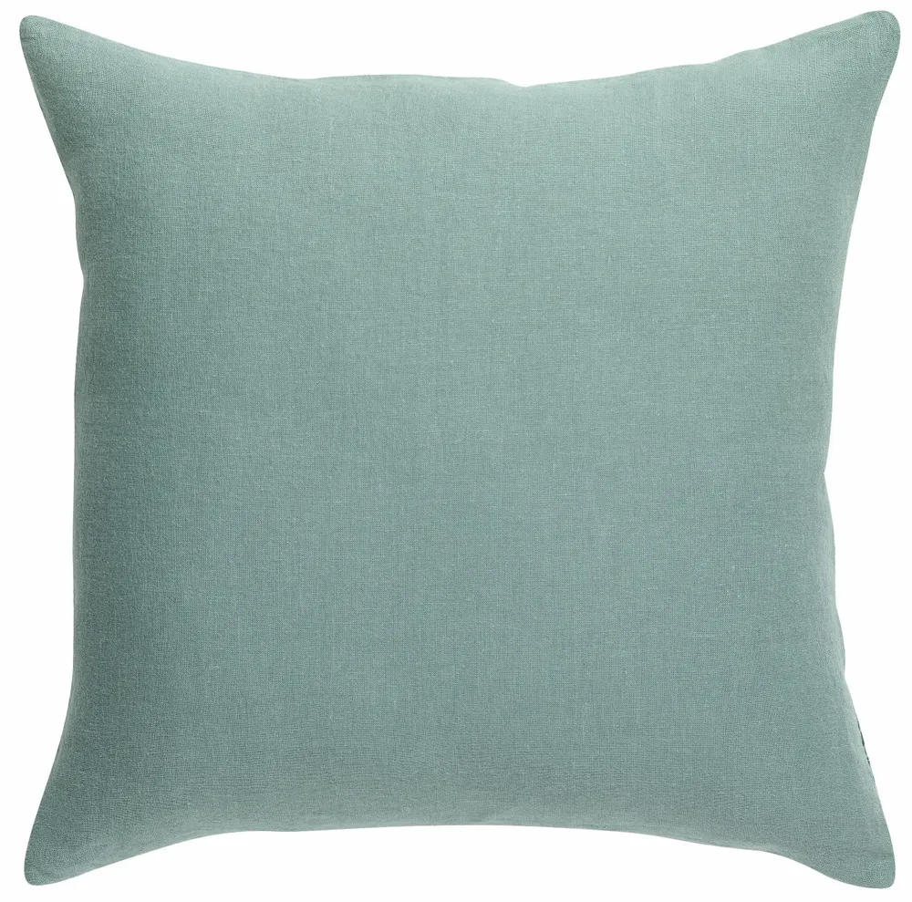 Cushions - Plain Cushion Zeff Vert de gris 45 X 45 - MAISON VIVARAISE - SDE VIVARAISE WINKLER