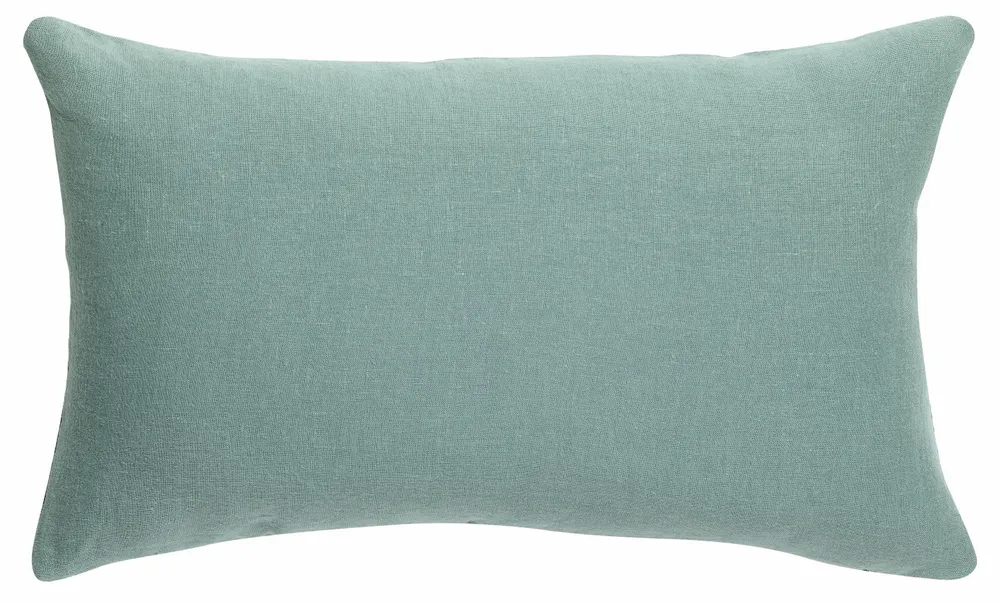 Cushions - Plain Zeff Cushion Vert de gris 40 X 65 - MAISON VIVARAISE - SDE VIVARAISE WINKLER