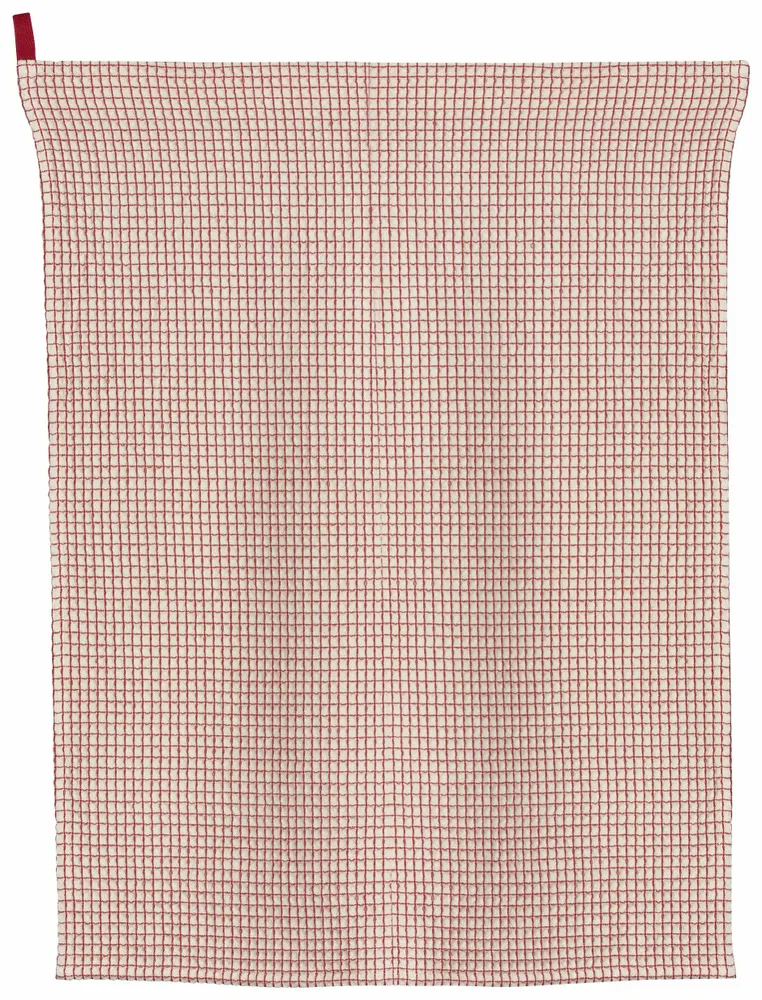Dish towels - Waffle Kitchen Towel Mumba Rubis 50 X 70 - MAISON VIVARAISE - SDE VIVARAISE WINKLER