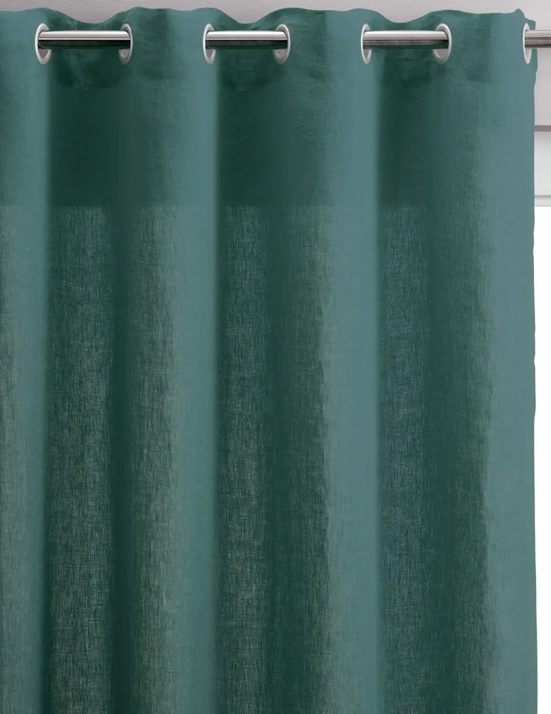 Curtains and window coverings - Zeff Sheer Curtain Prusse 140 X 280 - MAISON VIVARAISE - SDE VIVARAISE WINKLER