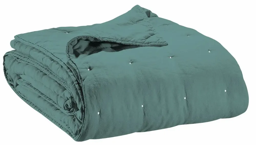 Linge de lit - Chemin de lit Zeff Prusse 90 x 240 - MAISON VIVARAISE - SDE VIVARAISE WINKLER