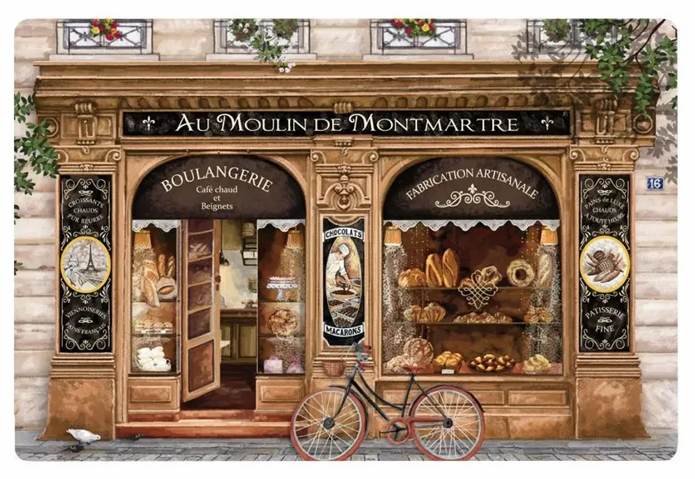 Placemats - Placemat Boulangerie Traditionnelle Assortis 30 X 45 - MAISON VIVARAISE - SDE VIVARAISE WINKLER
