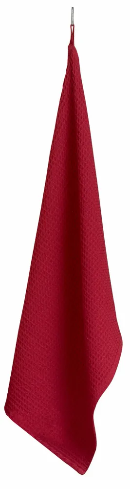 Torchons - Torchon Nid d'abeille uni Mumba Rubis 50 x 70 - MAISON VIVARAISE - SDE VIVARAISE WINKLER