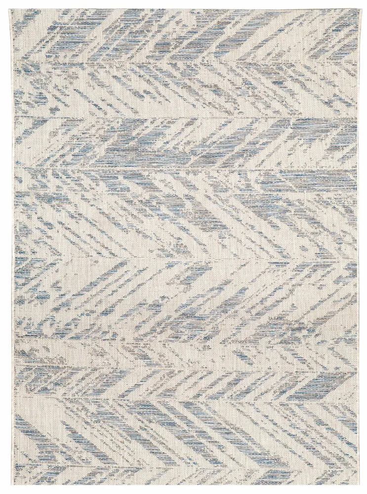 Tapis - Tapis Evora outdoor Acier 120 x 170 - MAISON VIVARAISE - SDE VIVARAISE WINKLER