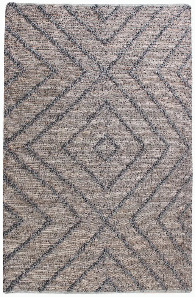 Tapis - Tapis Worgan Gris 60 x 90 - MAISON VIVARAISE - SDE VIVARAISE WINKLER