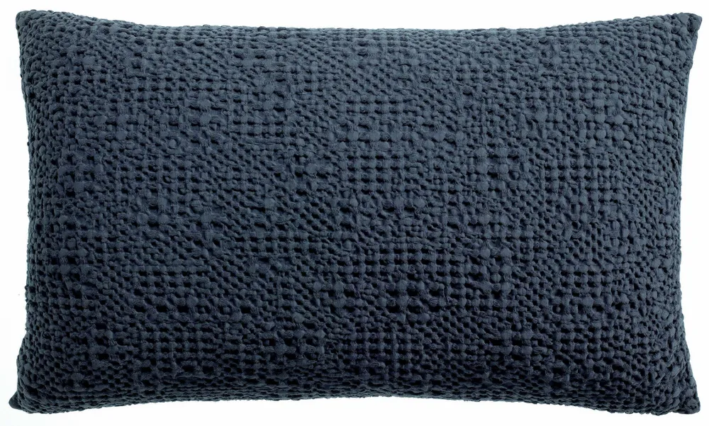 Coussins - Coussin Tana Cobalt 40 x 65 - MAISON VIVARAISE - SDE VIVARAISE WINKLER