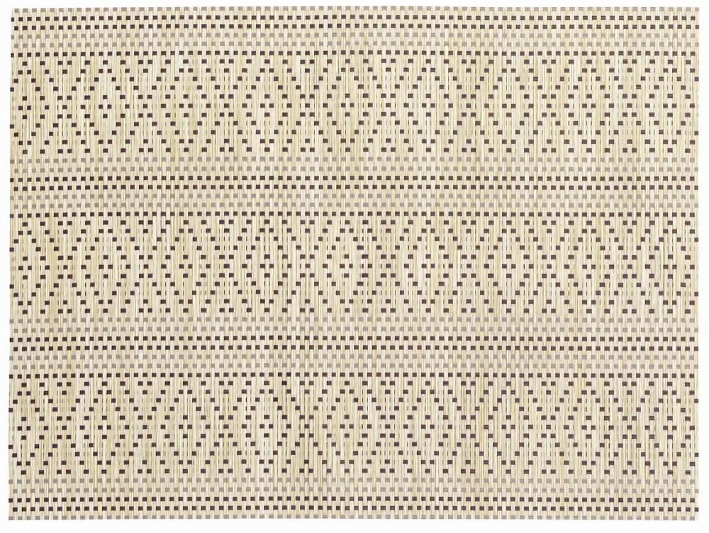 Table cloths - Panama Placemat Set Prune 33 X 45 - MAISON VIVARAISE - SDE VIVARAISE WINKLER