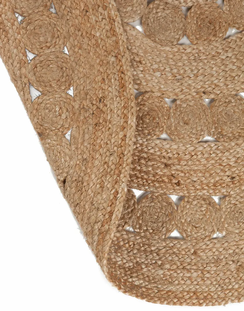 Rugs - Patna Rug Naturel Diameter 120 - MAISON VIVARAISE - SDE VIVARAISE WINKLER