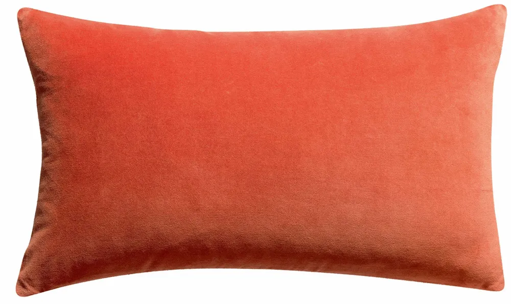 Cushions - Plain Cushion Elise Marmelade 30 X 50 - MAISON VIVARAISE - SDE VIVARAISE WINKLER