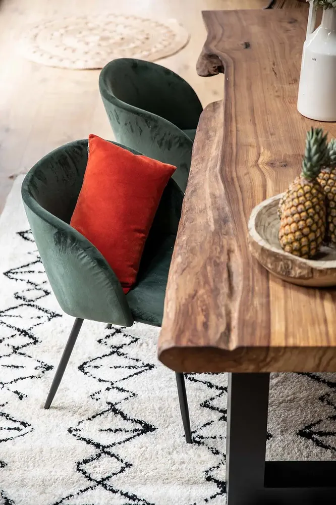 Cushions - Plain Cushion Elise Marmelade 30 X 50 - MAISON VIVARAISE - SDE VIVARAISE WINKLER