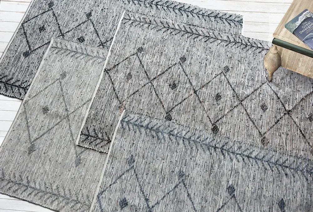 Rugs - Rug Leonie Gris 160 X 230 - MAISON VIVARAISE - SDE VIVARAISE WINKLER