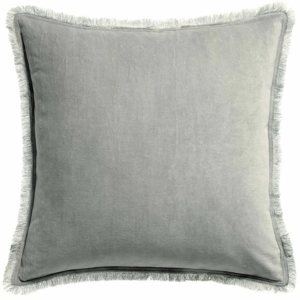 Coussins - Coussin uni Fara Perle 45 x 45 - MAISON VIVARAISE - SDE VIVARAISE WINKLER