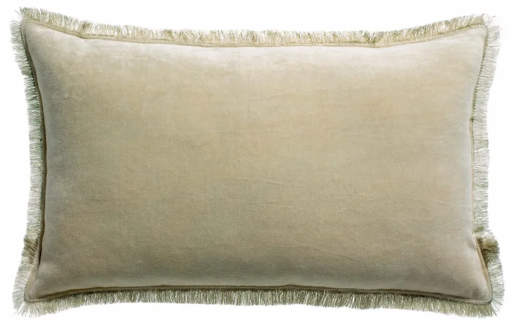 Cushions - Plain Fara Cushion Lin 30 X 50 - MAISON VIVARAISE - SDE VIVARAISE WINKLER