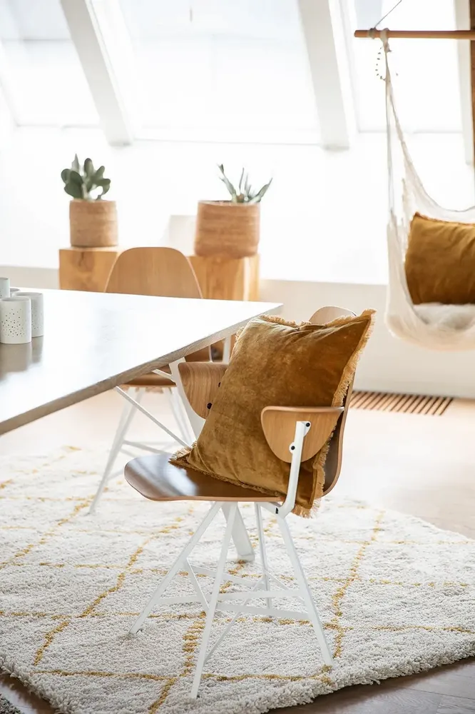 Cushions - Plain Cushion Fara Bronze 30 X 50 - MAISON VIVARAISE - SDE VIVARAISE WINKLER