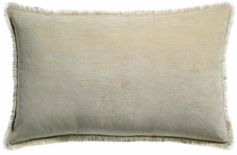 Coussins - Coussin uni Fara Lin 40 x 65 - MAISON VIVARAISE - SDE VIVARAISE WINKLER