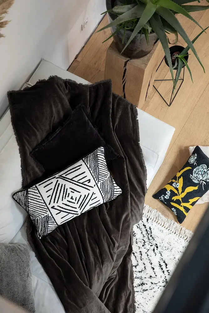 Linge de lit - Edredon Fara Ombre 85 x 200 - MAISON VIVARAISE - SDE VIVARAISE WINKLER