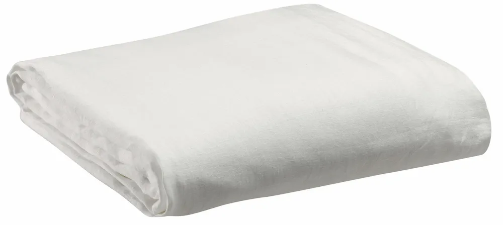 Linge de lit - Drap housse Zeff Blanc 160x200 bonnet 30cm - MAISON VIVARAISE - SDE VIVARAISE WINKLER