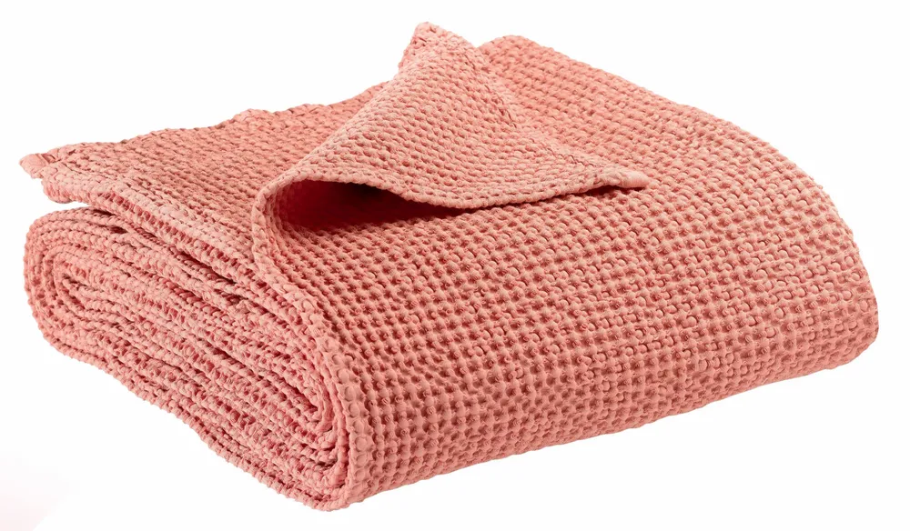 Bed linens - Maia Bed Throw Pétale 180 X 260 - MAISON VIVARAISE - SDE VIVARAISE WINKLER