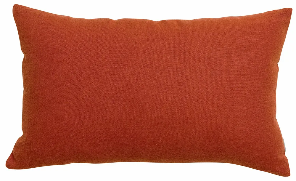 Cushions - Plain Cushion Zeff Rooibos 30 X 50 - MAISON VIVARAISE - SDE VIVARAISE WINKLER