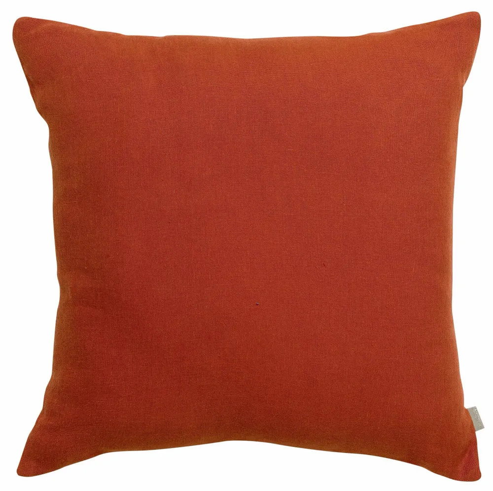Coussins - Coussin uni Zeff Rooibos 45 x 45 - MAISON VIVARAISE - SDE VIVARAISE WINKLER