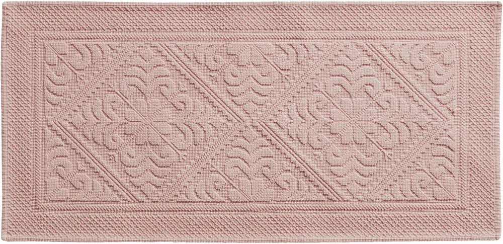 Autres linges de bain - Tapis de bain uni Enzo Aubepine 54 x 110 - MAISON VIVARAISE - SDE VIVARAISE WINKLER